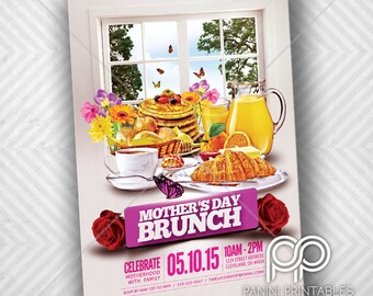 Mothers Day Invitation - Mothers Day Brunch - Mothers Day Brunch Invitation