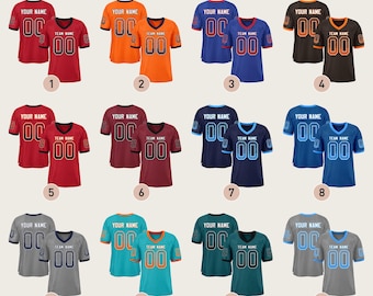 KXK Custom Football Jersey With Your Name & Number, Soccer Shirt Gift for Football Fan and Player Version