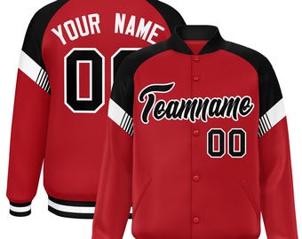 KXK Custom Stitched Varsity Jacket: Personalized Windbreaker Bomber