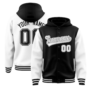 Jaqueta personalizada do time do colégio - Jaqueta bomber unissex para adultos e jovens, time do colégio, vintage, casaco, jaqueta personalizada, casamento, jaqueta de noiva, moletom de time