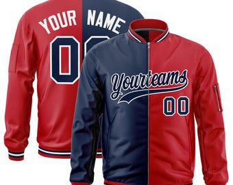 KXK Custom Stitched Varsity Jacket: Personalized Team Bomber