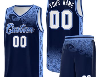 Camiseta de baloncesto personalizada con impresión 3D de KXK: uniforme de equipo personalizado.