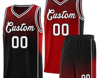 Maglia da basket personalizzata KXK: abbigliamento sportivo personalizzato bifacciale
