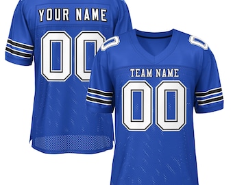 KXK Custom Football Jersey Embroidered Name Number Team Logo,Personalize Your Game Day Gear and Training Shirt Fan Gift for Men Women Kids