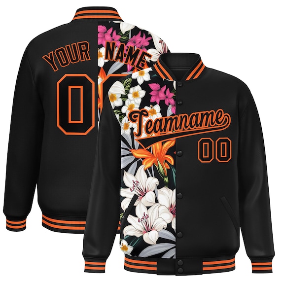 Create Your Own Varsity Jacket Fanscustom Custom Gradient Varsity