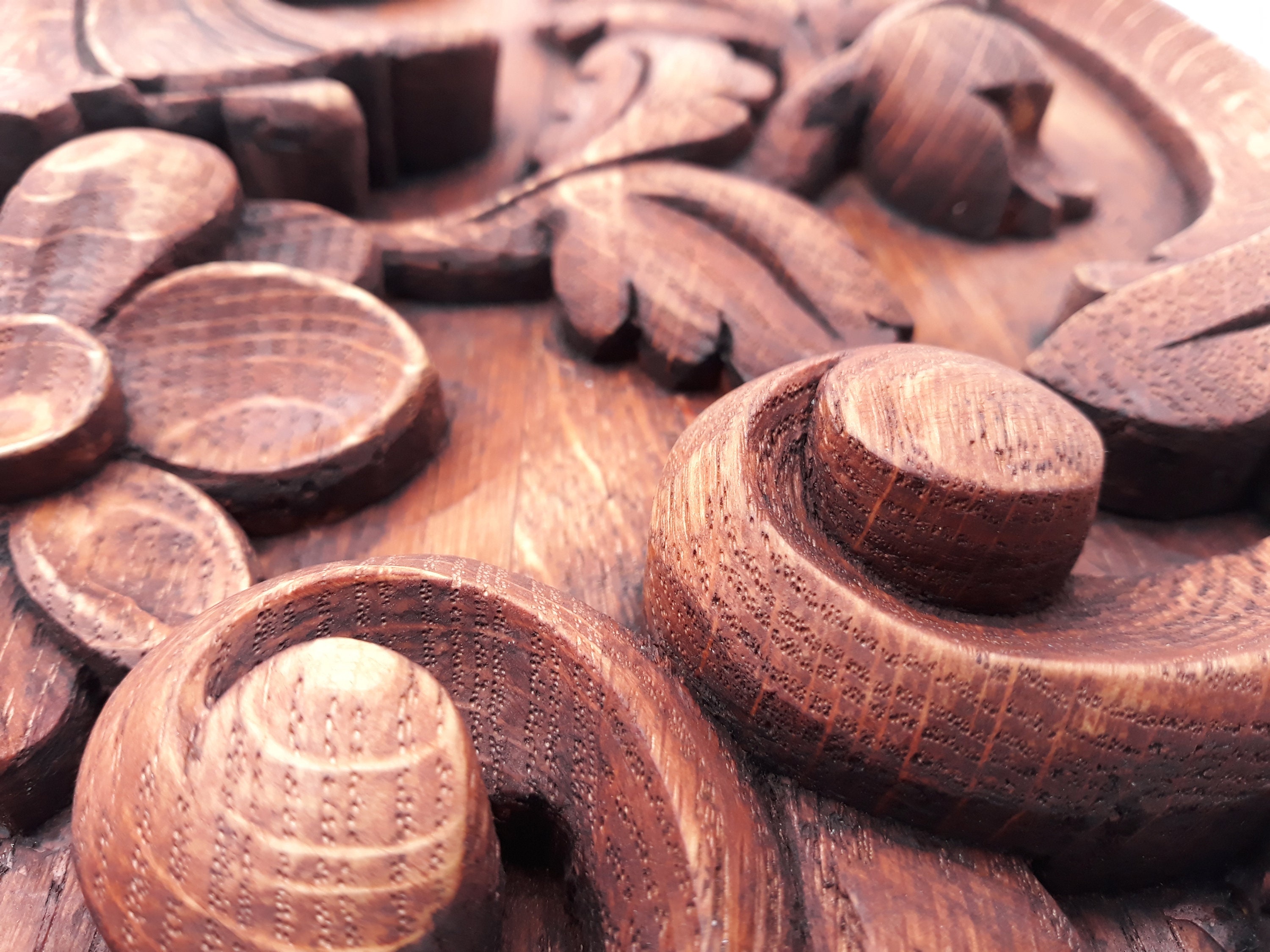 Wood wall decor Carved wood wall art Wood carving art Wooden Etsy