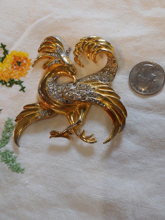 Very Large 1940's Vintage Signed Reinad Phoenix