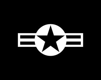 Aazon.co: StickerJOE Roundel Star Sticker US Air Force USAF Insignia...