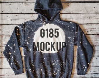 Bleached Hoodie - Etsy