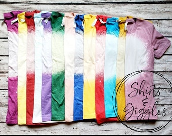 Bleached Shirts | Etsy Singapore