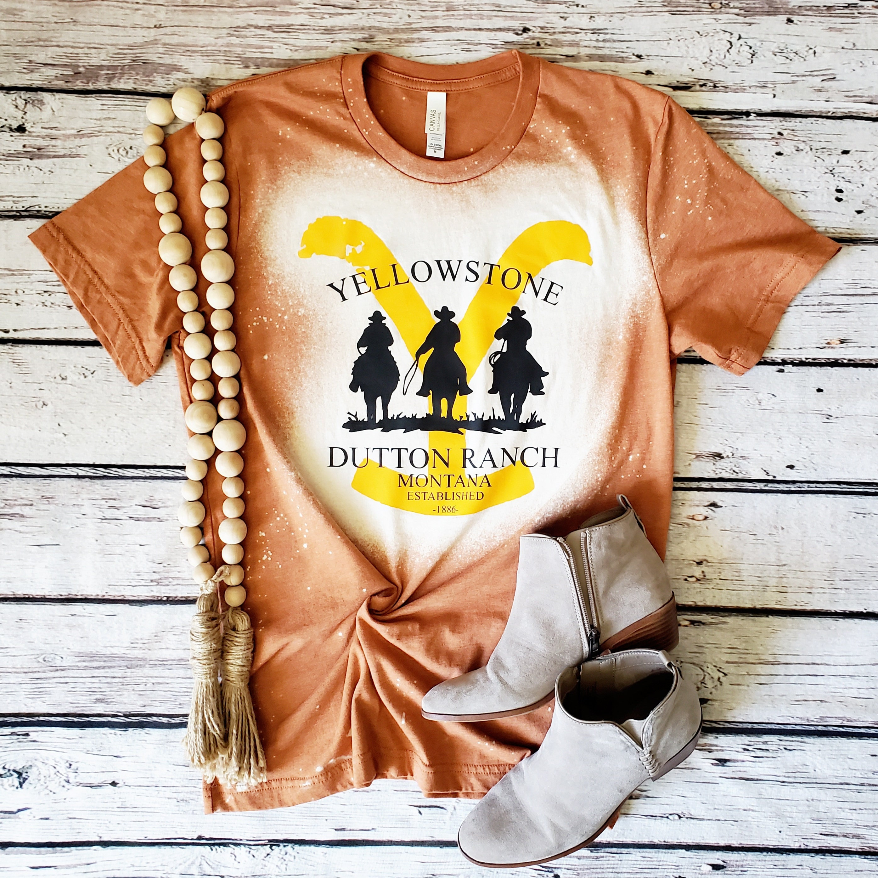 etsy yellowstone shirts