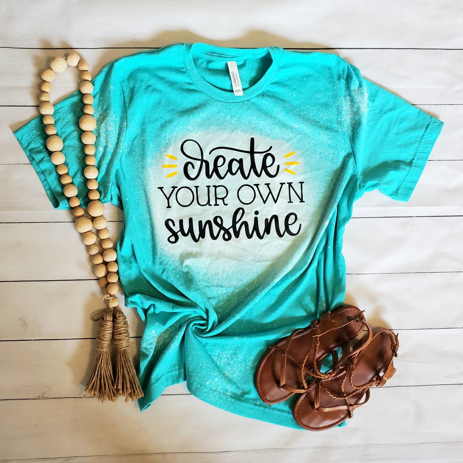 Bleached TShirt Sunshine TShirt Sunshine Shirt Summertime Etsy