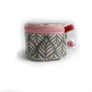 Kleine Kosmetiktasche Aus Leder Mit Yorkie-Muster – Wasserabweisend, 21,5x14,5 Cm, Für Make-up & Kleinkram