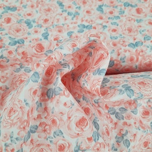 Cotton fabric woven Florencia florets image 3