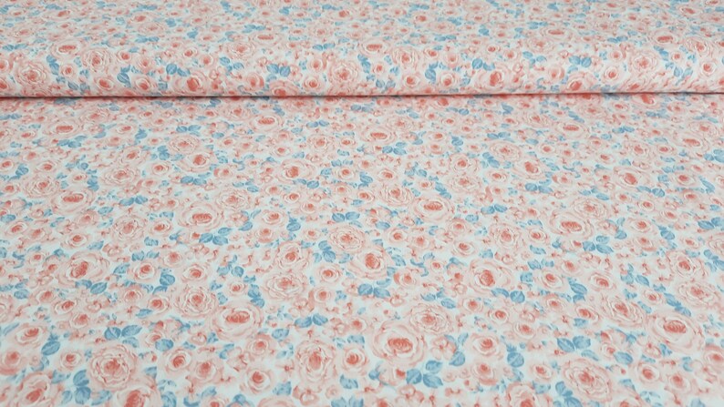 Cotton fabric woven Florencia florets image 4