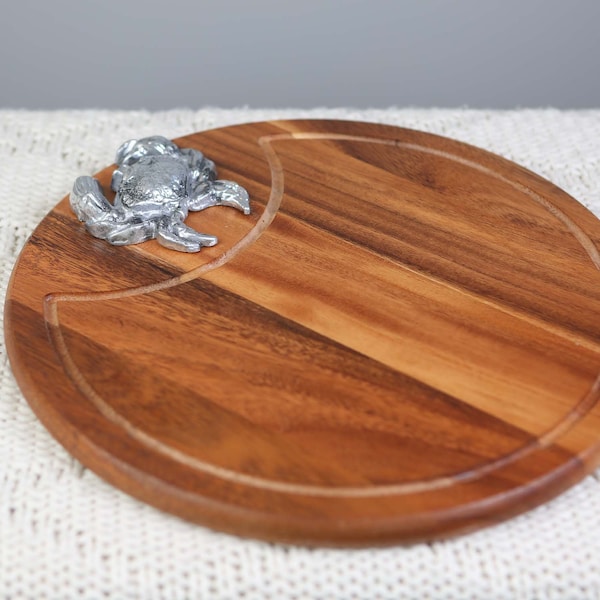 Metal Crab Serving Tray Etsy