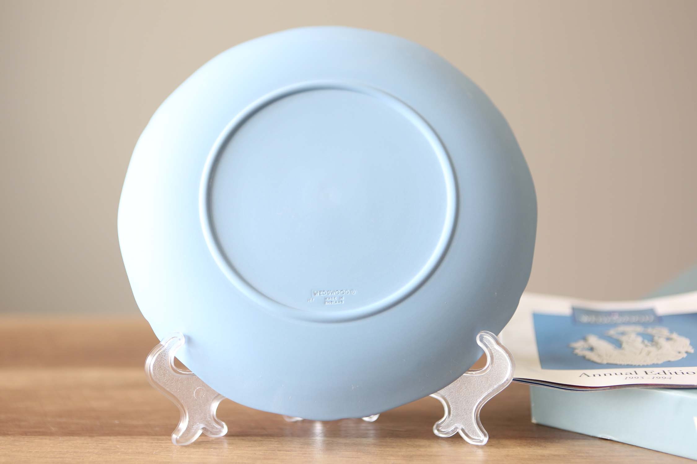 ウェッジウッド 1993 クリスマス プレート、箱入りコレクターズ