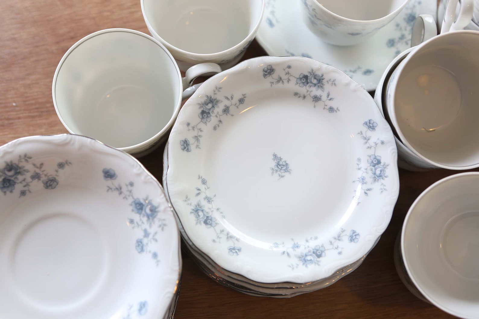Blue Garland by Johann Haviland Bavarian Germany China Set Etsy