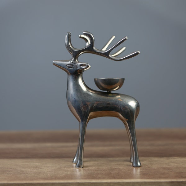 Metal Reindeer Etsy