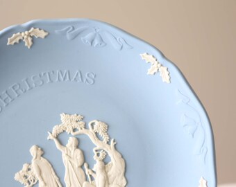 ウェッジウッド 1993 クリスマス プレート、箱入りコレクターズ