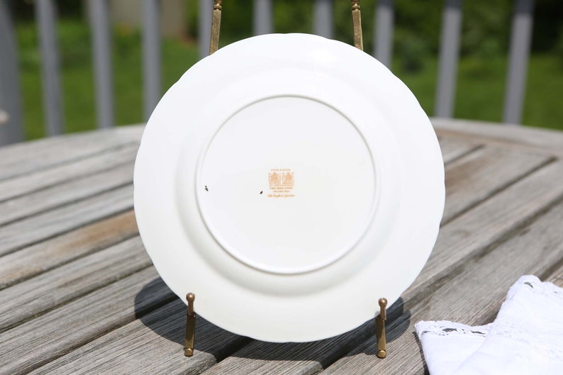 Paragon Salad Plate Old English Garden English Bone China Etsy
