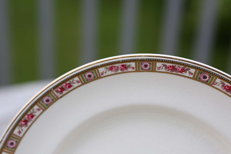 Antique Johnson Bros Ormsby China Dinner Plates Bread and Butter Plates Bowls Tea Cups and