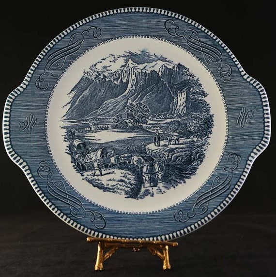 Currier and ives platter outlet