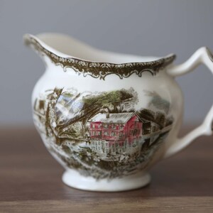 Johnson Brothers  England Friendly Village The Old Mill Creamer