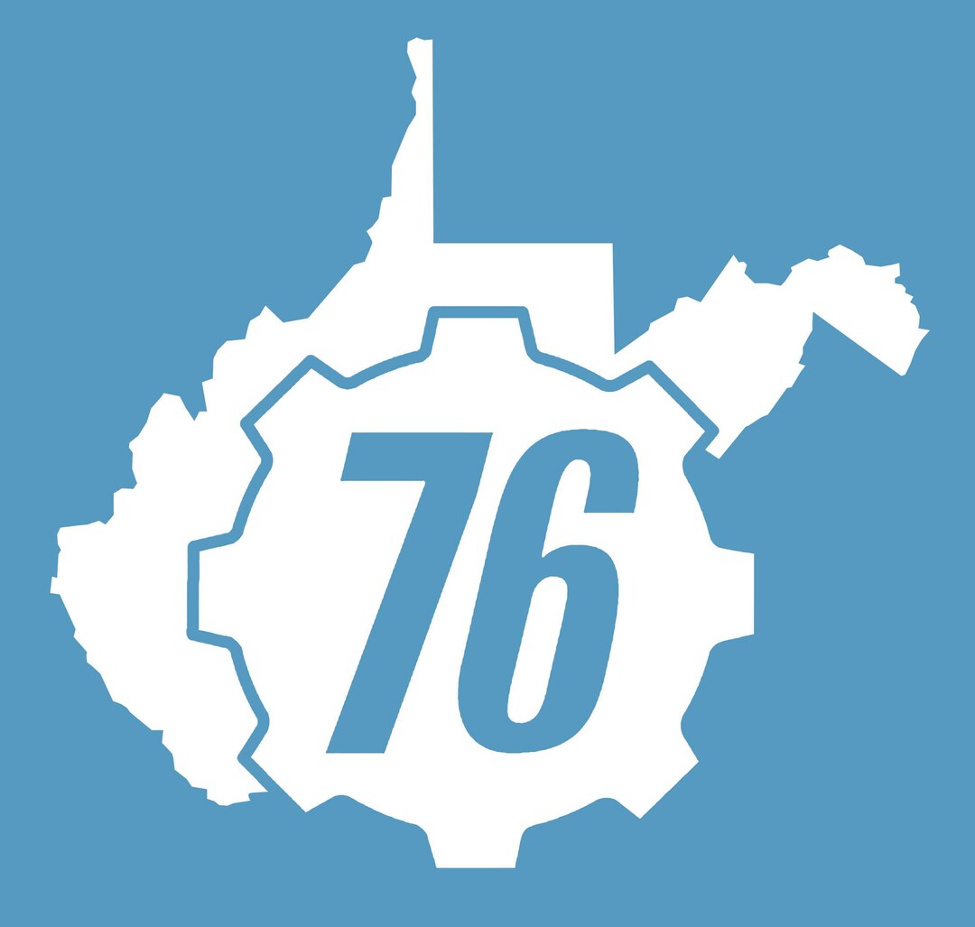 Wv State Rug Fallout Fallout 76 WV State Logo Decal - Etsy