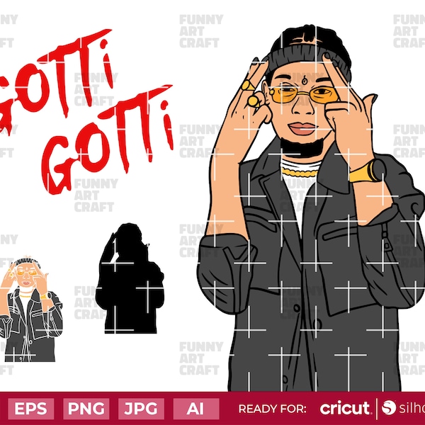 Rochy RD SVG PNG Gotti Gotti, Team Wawawa ,Free Rochy Dembow Dominicano Digital File Clipart