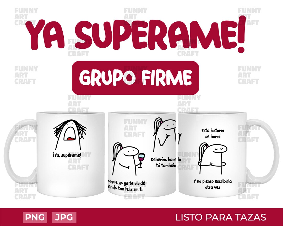 Ya Superame Png Taza Flork Cancionero Grupo Digital File - Etsy