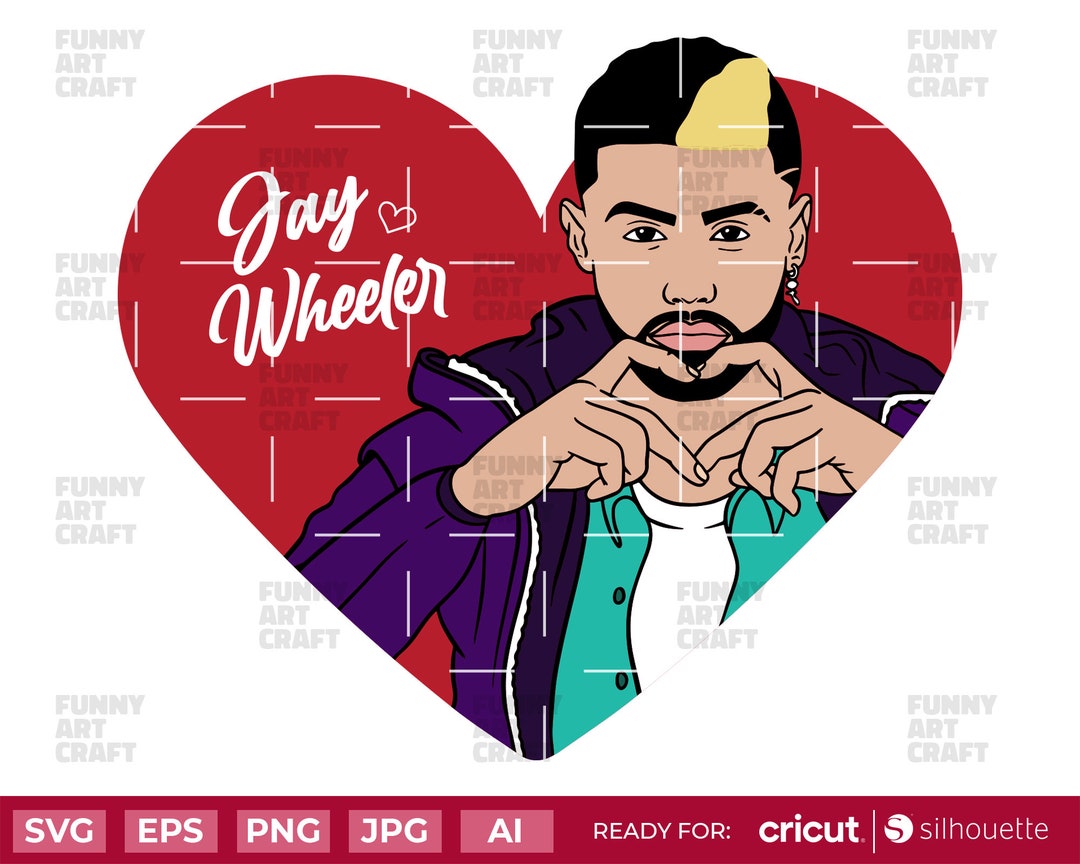 Jay Wheeler Svg Png Digital File Clipart for Tumbler, Tshirt, Sticker