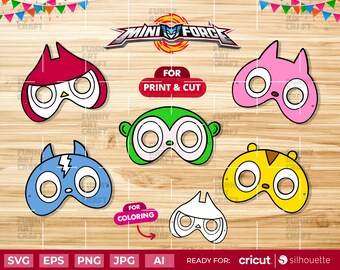 miniforce party etsy