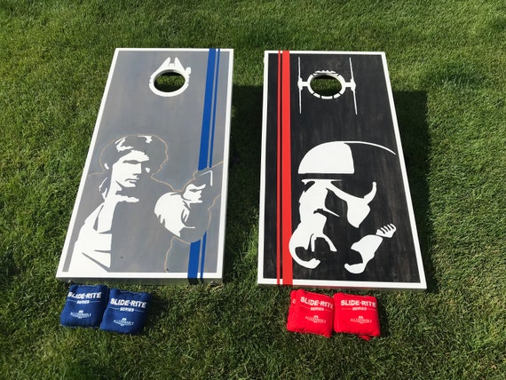 star wars cornhole boards