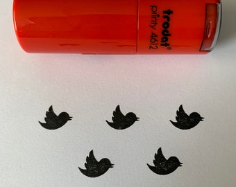 Twitter Self Inking Stamps, Twitter Rubber Stamp