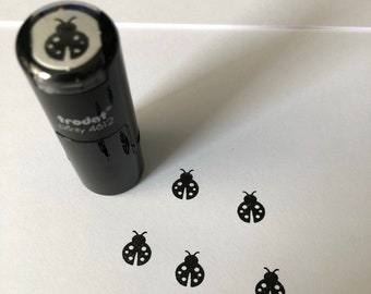 Ladybug Self Inking Stamp, Ladybug Rubber Stamp