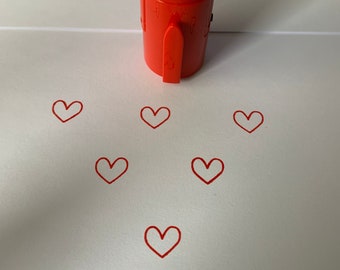 Heart Self Inking Stamps, Heart Rubber Stamp