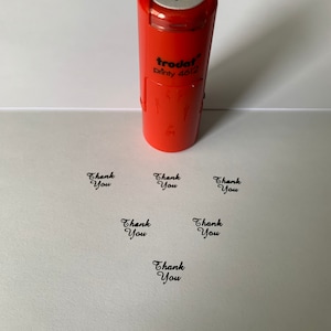 Dank u Stempel, Thank You Self Inking Postzegels, Modern Thank You Stamp, Bedankt stempel