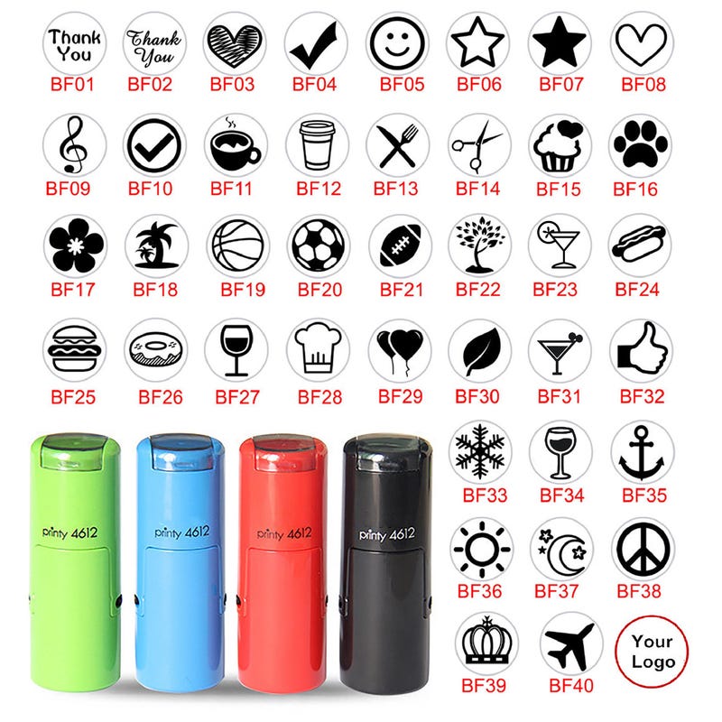 Self Inking Stamps for Planner Etsy