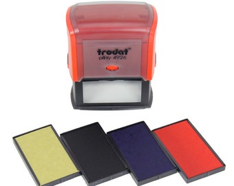 Large Custom Stamp,Large Branding Logo Stamp, Custom Stamp Large,  Logo Design Stamp, Self inking Large Custom Logo Stamp