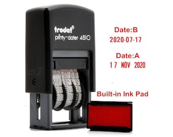 Trodat 4810 date stamp, Changeable Date,Small Date Stamp
