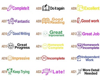 teacher stamps etsy