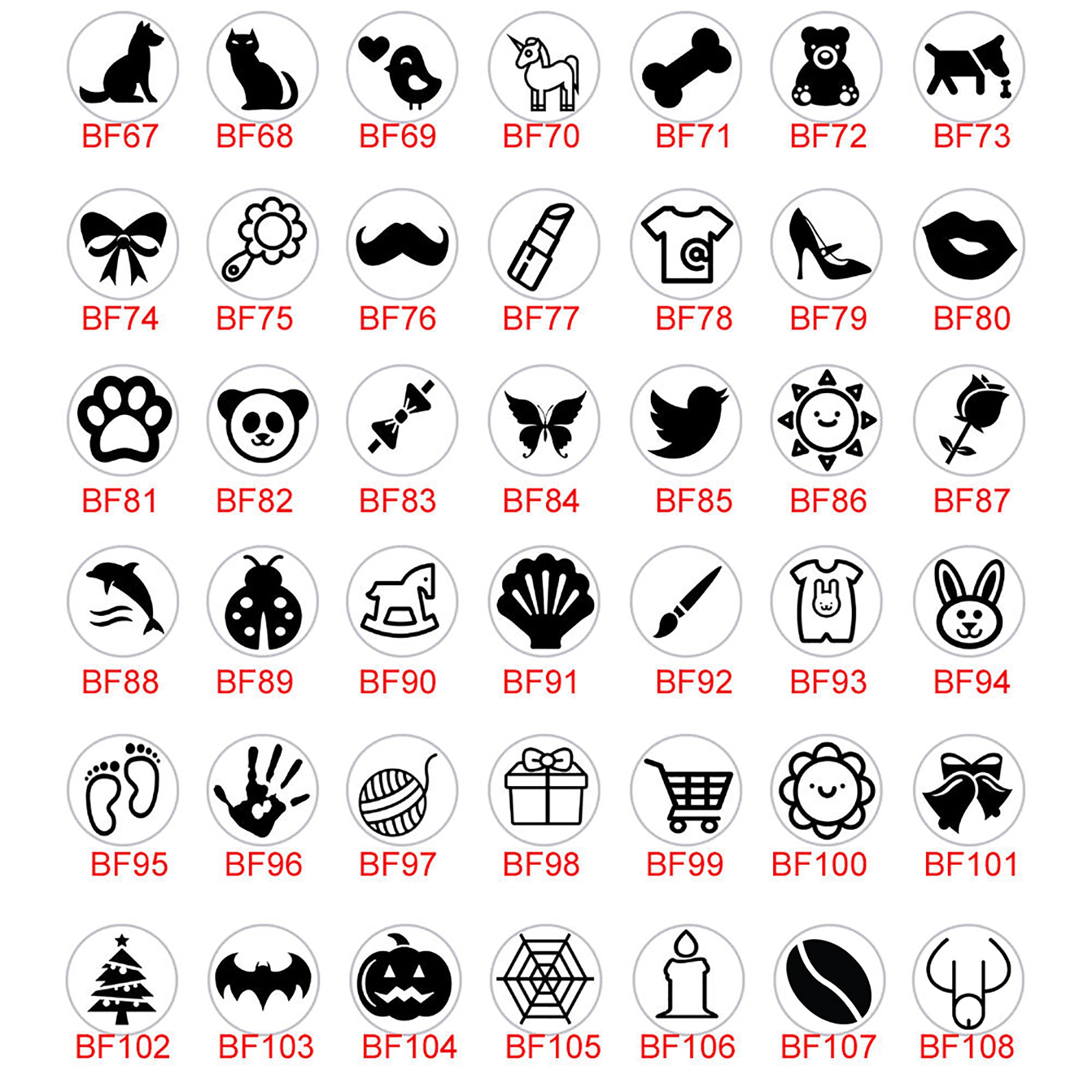 Custom Mini Icon Stampmini Self Inking Stampsmall Loyalty - Etsy
