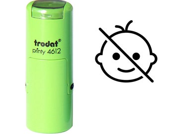Keep Away From Children Stamp