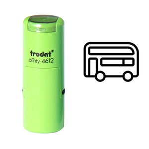 Dubbele Decker Bus Stempel