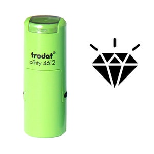 Funkelnde Diamant-Stempel