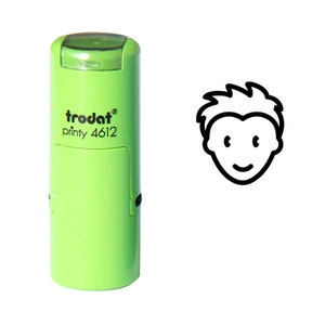 Cartoon Boy Stempel