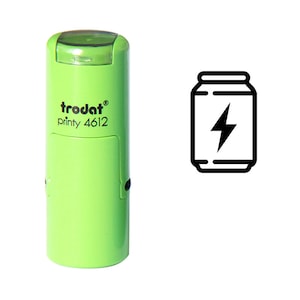 Timbre de boisson énergisante