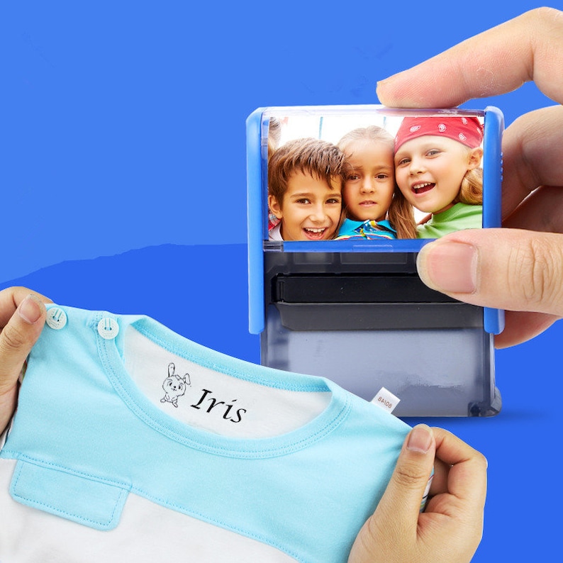 Personalized Clothing Stamp Great for Kids Going to Camp Etsy