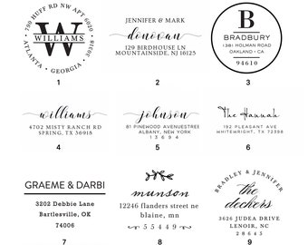 Self Inking Address Stamp,Return Address Stamp,Personalized Stamp,Wedding Address Stamp,Personalized Address Stamp,Wedding Stamp, Realtor